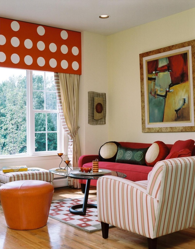 living-room-fascinating-picture-of-family-room-decoration-using-red-and-leopard-print-room