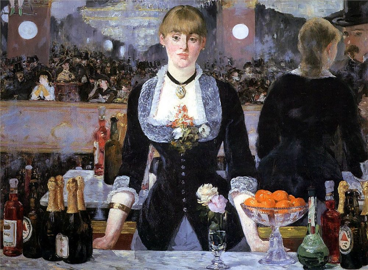 A Bar at the Folies-Bergere, 1882 by Edouard Manet